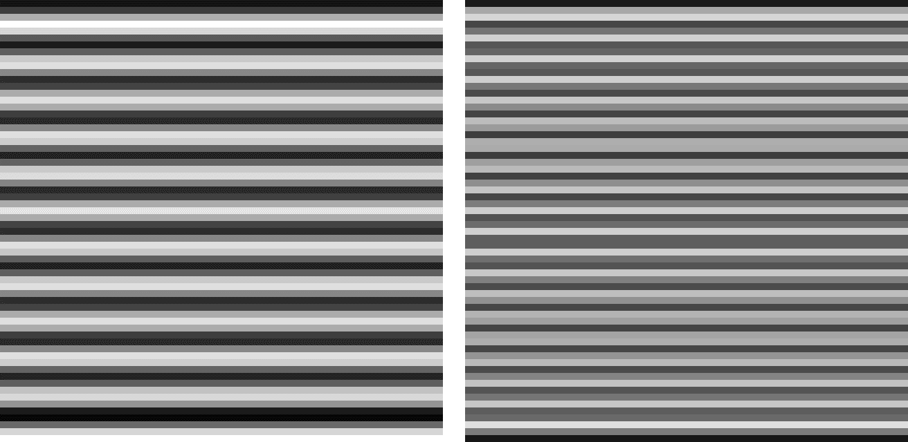 13 and 21 stripes